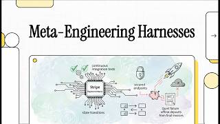 Meta-Engineering Harnesses for AI-Native Software Production