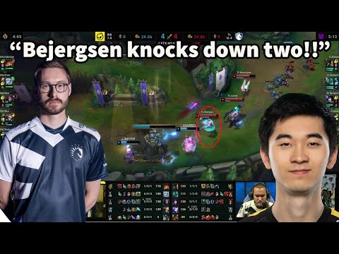 TL Bjergsen Is Smurfing On Ahri Against Dignitas!!