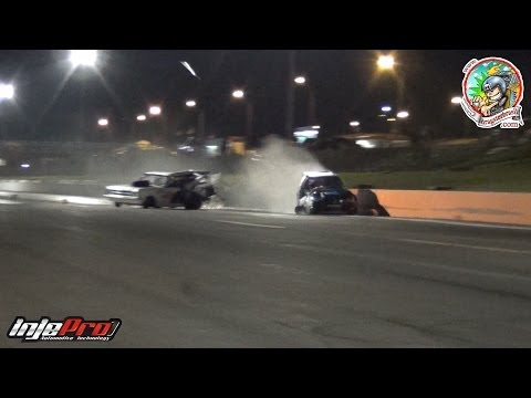 Acidente Caravan TS Marcio Julio e Gol FLD José Pasqualete - 5ª etapa Arrancada Velopark 2013