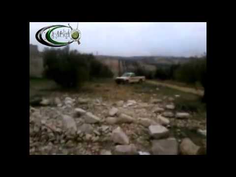 رباط عناصر الجيش الحر على جبهة الحامدية في محافظة إدلب