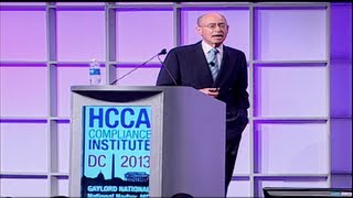 Daniel R. Levinson's Keynote Address at the 2013 HCCA Compliance Institute