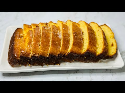 StarBucks Lemon Loaf Cake Recipe | Fresh Soft and Moist Lemon Cake