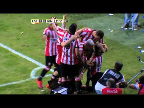 Gol de Fernández. Estudiantes 3 - Gimnasia 0. Fecha 7. Primera División 2016.