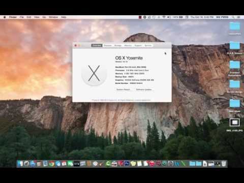 comment installer os x yosemite