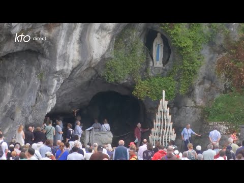 Chapelet du 14 juillet 2025 à Lourdes