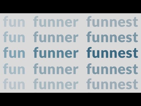 Video thumbnail for Fun, Funner, Funnest