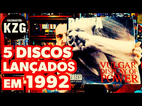 5 DISCOS lançados em 1992 -🔥 HELLFABETO🔥