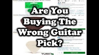 Video thumbnail for Dunlop Tortex, Prime Tone, and Graph Tech TUSQ Guitar Pick Comparison by Tim