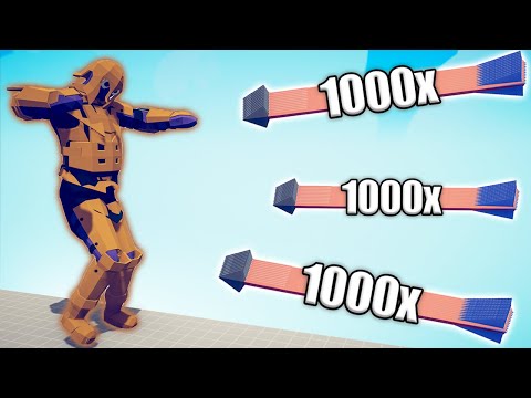 THANOS vs 1000x OVERPOWERED UNITS - TABS | Totally Accurate Battle Simulator 2023