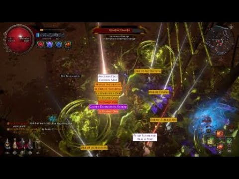 Path of Exile 3.14 Toxic Rain Raider Vs. The Trialmaster