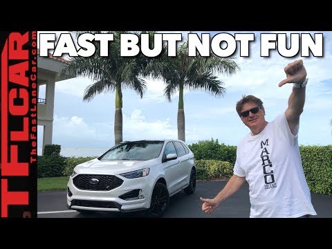 Here's Why The 2019 Ford Edge ST Is a Fine Crossover But Not a True ST