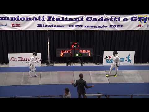 Italian Championships 2021 CWE - GOLD - Siletti v Treglia