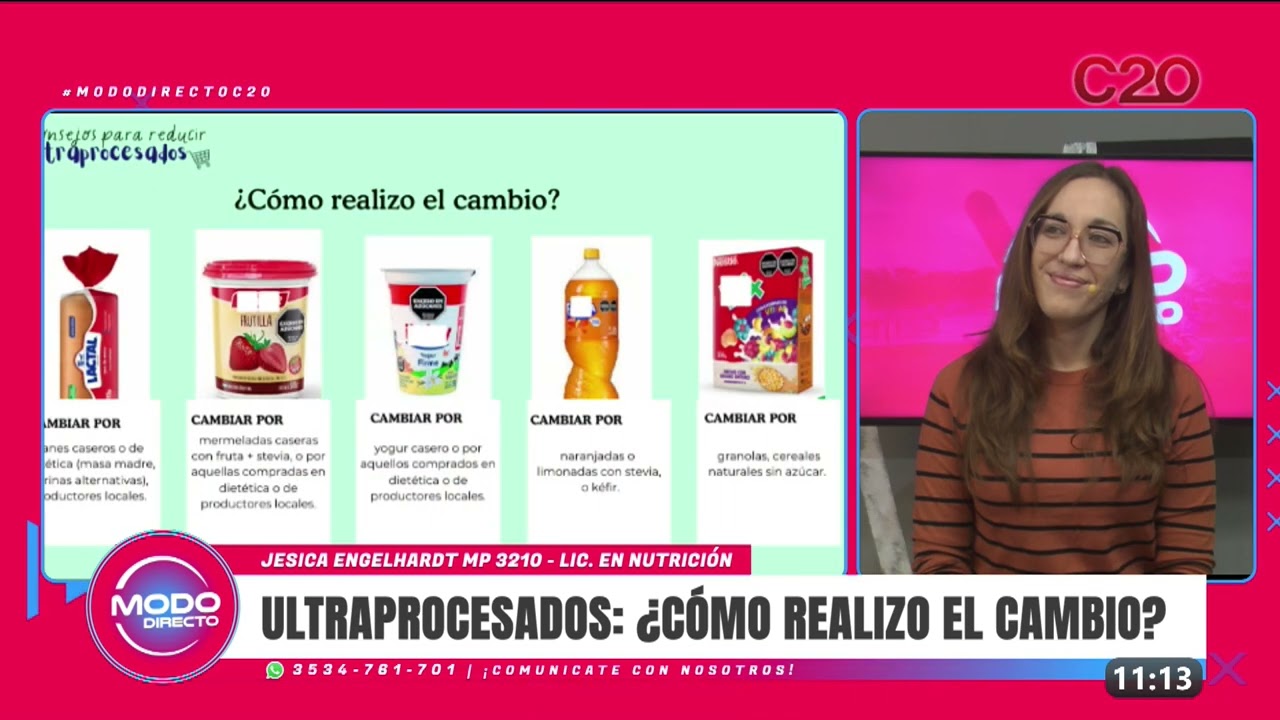 Modo Directo | Consejos para reducir ultraprocesados - Jesica Engelhardt
