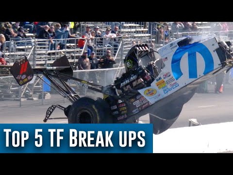Top 5 Top Fuel break ups