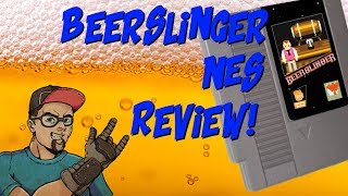 BEERSLINGER AWESOME NES GAME - REVIEW & GAMEPLAY