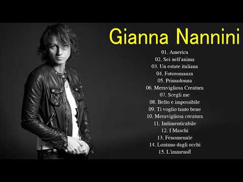 Le Più Belle Canzoni Di Gianna Nannini - I Migliori Successi Di Gianna Nannini - Musica Italiana