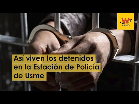 Así viven los privados de la libertad en la Estación de Policía de Usme