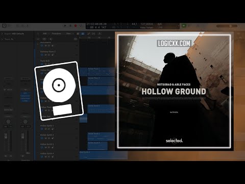 NOTSOBAD x Able Faces - Hollow Ground (Logic Pro Remake)