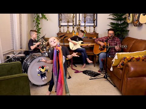 Colt Clark and the Quarantine Kids play "While My Guitar Gently Weeps"