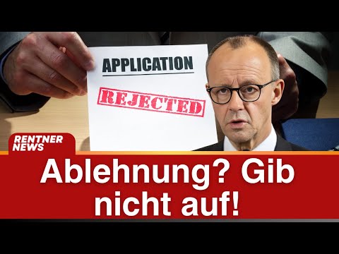 Pension application rejected? You must do this immediately!