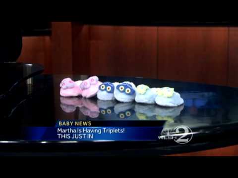 Martha Sugalski Is Having Triplets