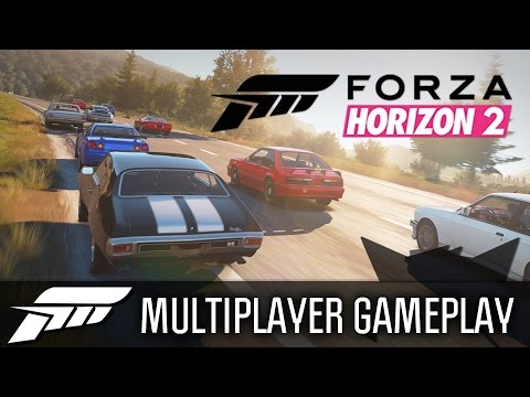 Forza Horizon 2 Multiplayer Gameplay (Xbox One - Gamescom)