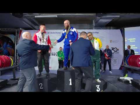 IPF 25 World Masters Classic Powerlifting Men M1 83kgs