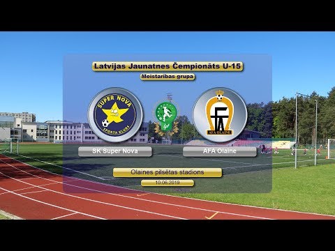 U-15 SK Super Nova - AFA Olaine (Highlights)