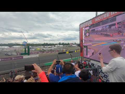 Le Mans 2019, largada Go Pro.