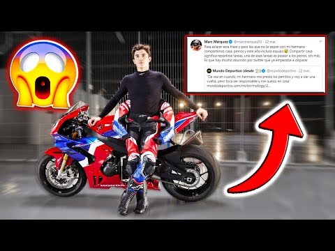 ATACAN a Marc MARQUEZ por ESTA FRASE... 😳 Y SALIR de CASA en CUARENTENA