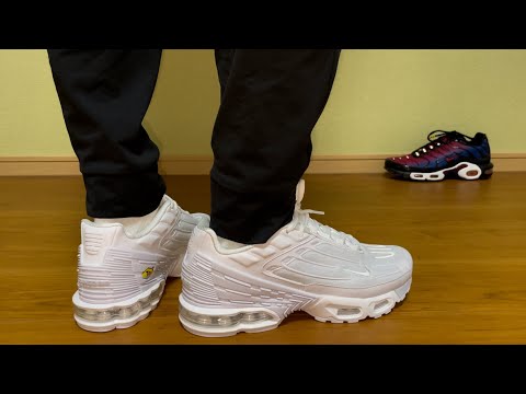 NIKE AIR MAX PLUS 3 WHITE/WHITE-VAST GREY #airmaxplus3