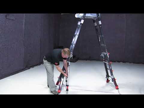 Little Giant Ladders  |  Adjustable Compact Cage Platform Ladder