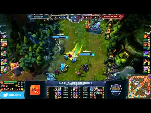 Superteam NA vs Snuggies 'n Slippers Map 1 - RO8 - NA Challenger Series #1