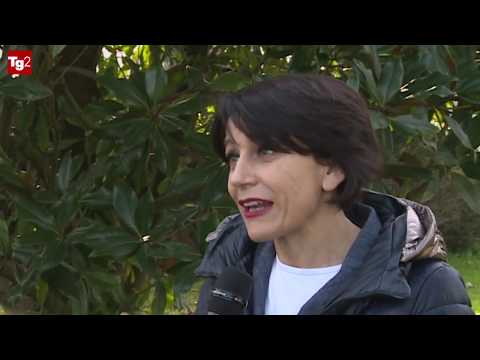 Cinzia Tedesco al TG2 con Jacopo Sipari, Puccini Festival Torre del Lago