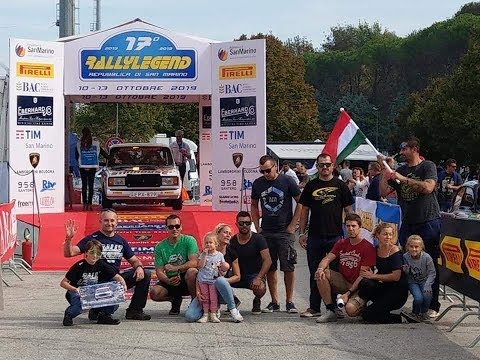 17. RALLYLEGEND 2019  * San Marino * Start ceremony * Studer G.- Kovats E. * Lada 21074