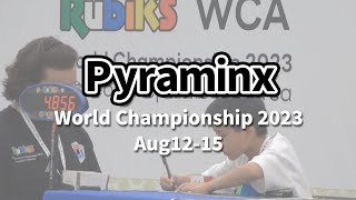 【WCA公式世界大会】World Championship 2023”　Pyraminx