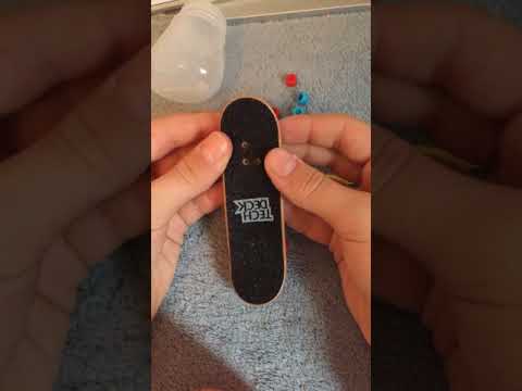 How to build a tech deck skateboard