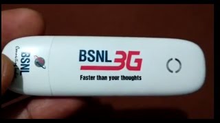 Dont Miss Free 3G Dongle with Pendrive for BSNL Internet
