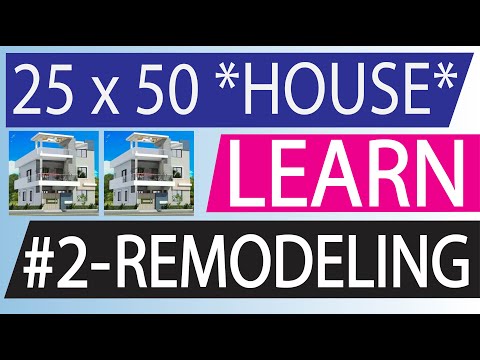 How to make 25 by 50 2d plan - house design in autocad #02 - #laernprofessionalskills