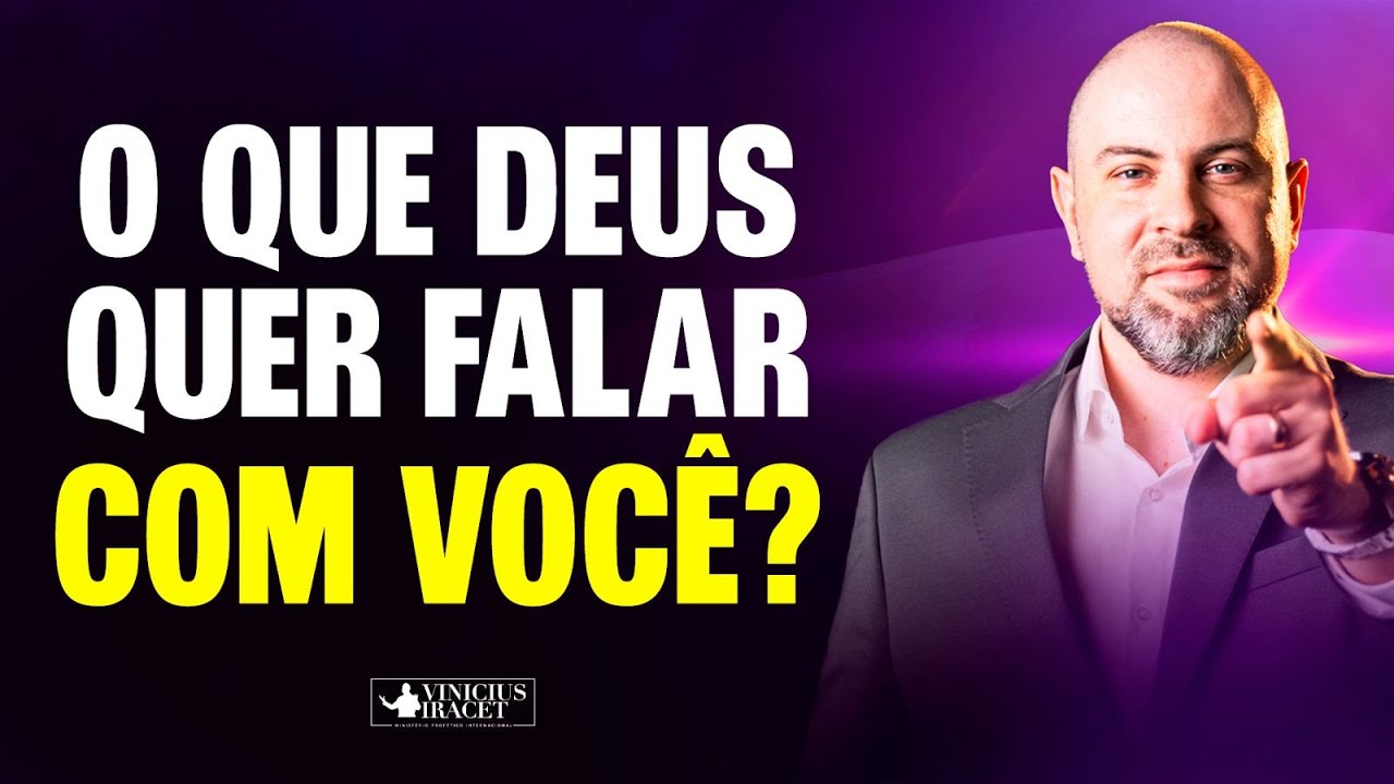 Como a PROMESSA de DEUS transforma SUA VIDA?   DIREÇÃO DE DEUS  @ViniciusIracet