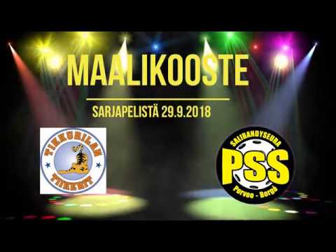 Maalikooste Tiikerit II - PSS B-pojat (Sarjapeli 29.9.2018)