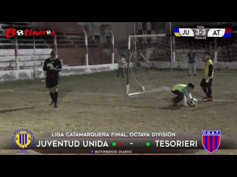 Liga Catamarqueña Inferiores 8va, Final, Juventud Unida vs Tesorieri