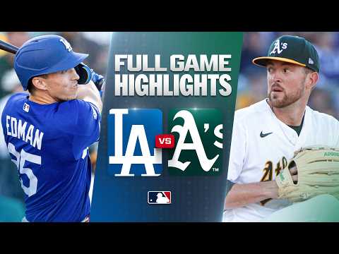 [WINTV] 7월1일 LA다저스 애슬레틱스 MLB 하이라이트