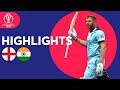 Bairstow Leads England To Victory | England vs India - Match Highlights | ICC Cricket World Cup 2019