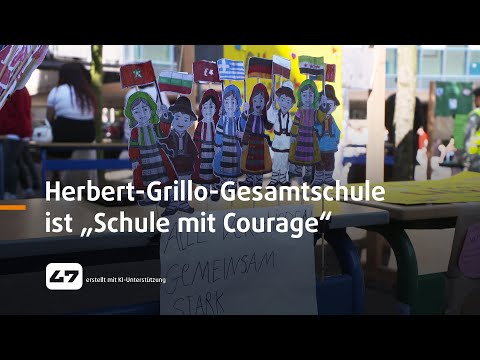 STUDIO 47 .live | HERBERT-GRILLO-GESAMTSCHULE IST „SCHULE OHNE RASSISMUS – SCHULE MIT COURAGE“