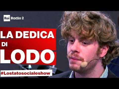 A chi dedica Lodo Guenzi la puntata de Lo Stato Sociale Show?