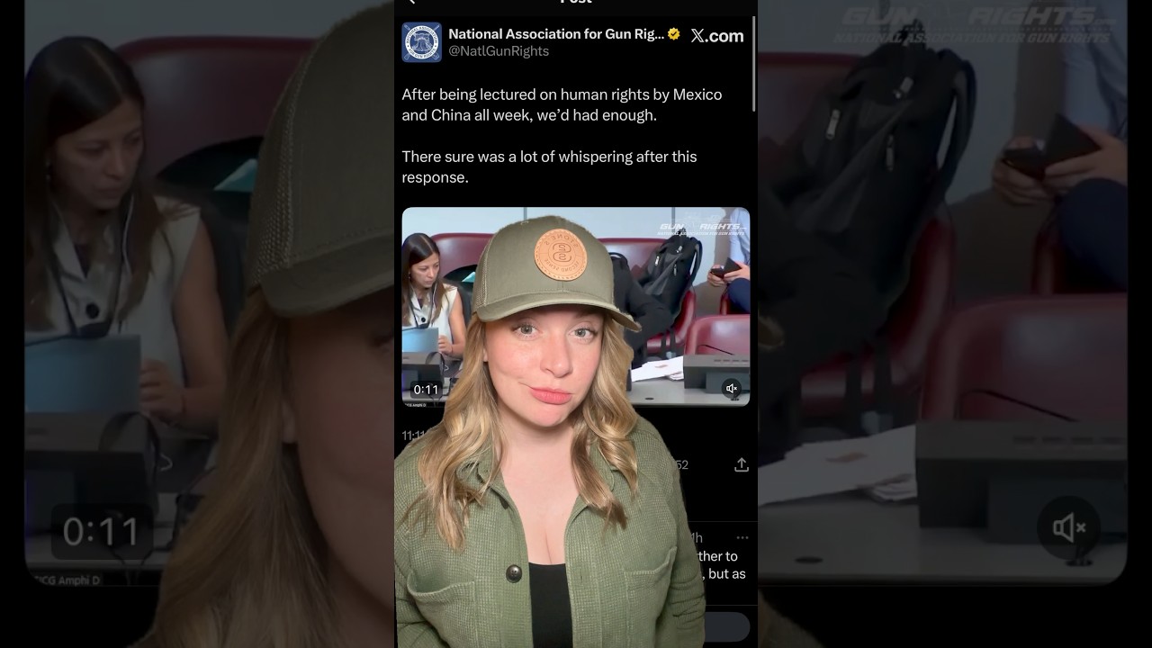 You Mean Gun Rights Are HUMAN Rights?!? #2ndamendment #shortsfeed #shortsvideo #shorts
