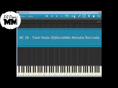 MC 2K - Falei Nada  ( Tutorial Aula Piano / Teclado )