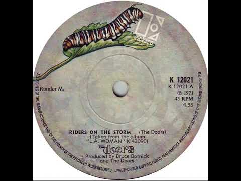 UK New Entry 1971 (185) The Doors - Riders On The Storm