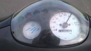 Piaggio Zip 50cc 4T 0-60 km/h